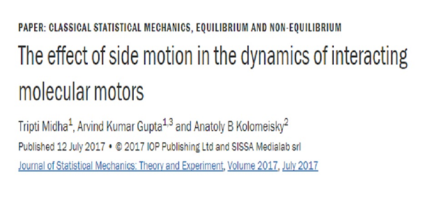 The effect of side motion in the dynamics of interacting molecular motors.