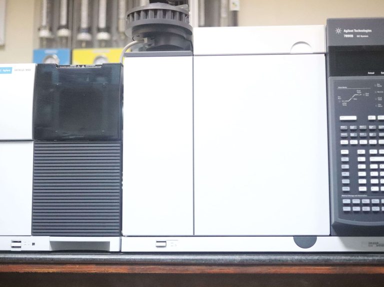 GC/MS, Agilent 7890B Gas Chromatograph & 5977A Mass Selective Detector, IIT Ropar, Department of Chemical Engineering, GCMS