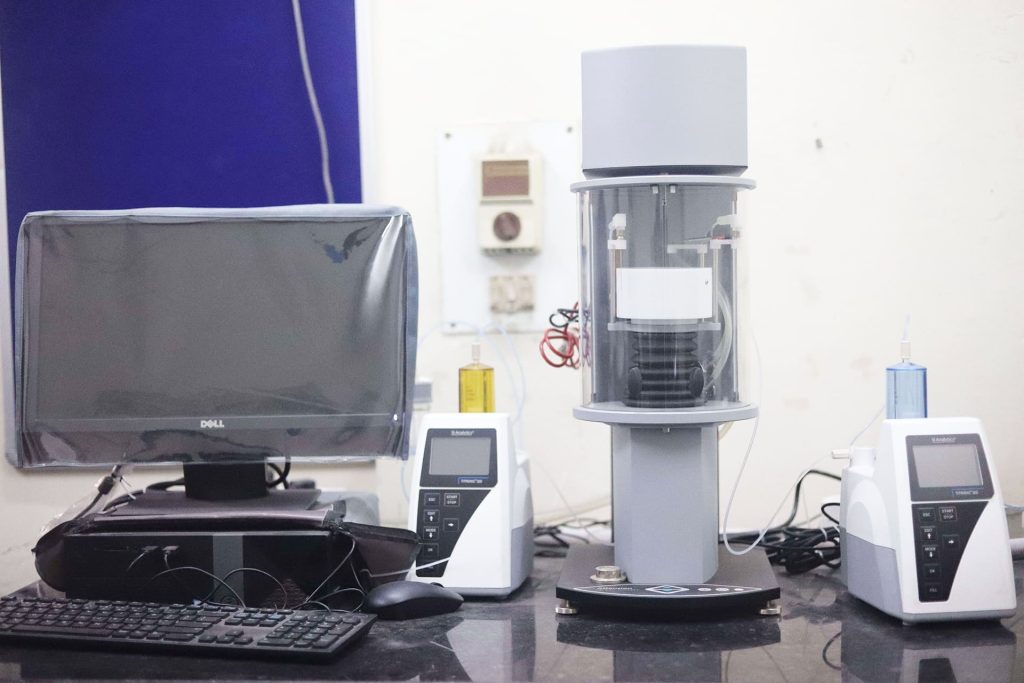 FTIR, Force Tensiometer, IIT Ropar, Department of Chemical Engineering, Tensiometer
