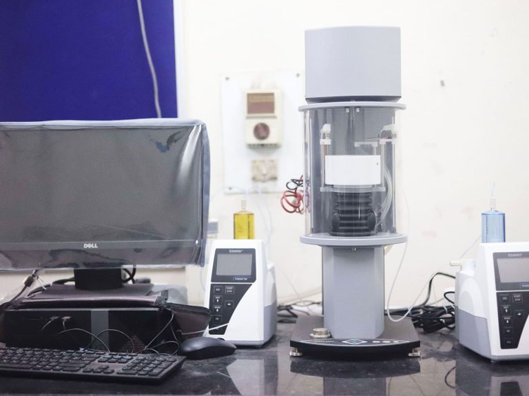 Force Tensiometer, IIT Ropar, Department of Chemical Engineering, Tensiometer